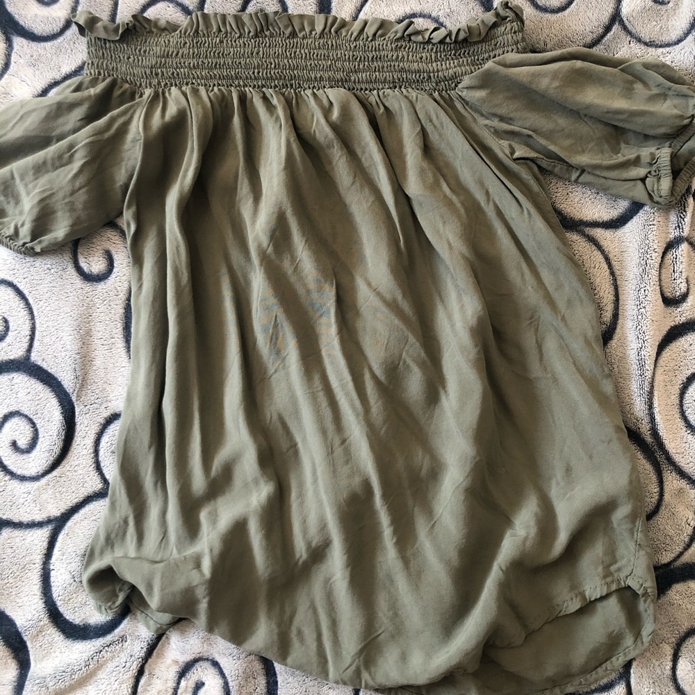 off the shoulder top